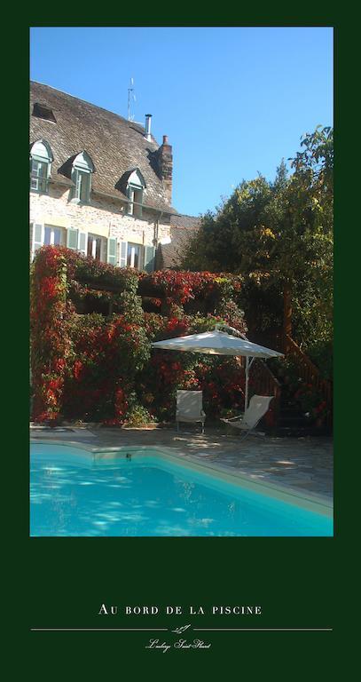 Auberge Saint Fleuret Estaing  Bagian luar foto